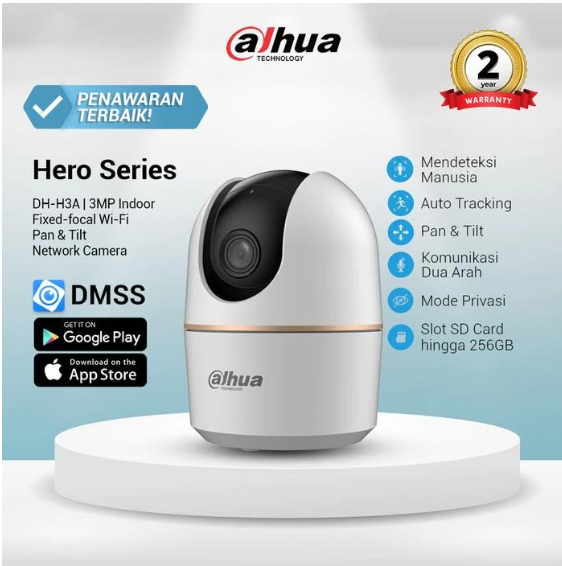 DAHUA HERO A1 DH-H3A WIFI CAMERA 3MP
